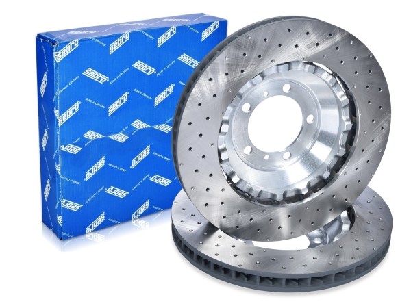 2x brake discs for PORSCHE 997 3.8 GT3 RS 4.0 FRONT