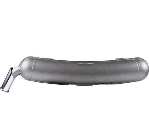 Rear silencer for PORSCHE 901 early 911 F 2.0 57mm tailpipe wrinkled chrome