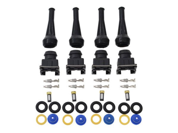 4x afdichtingsset + plug voor PORSCHE 924 944 968 928 verstuiverafdichtingen