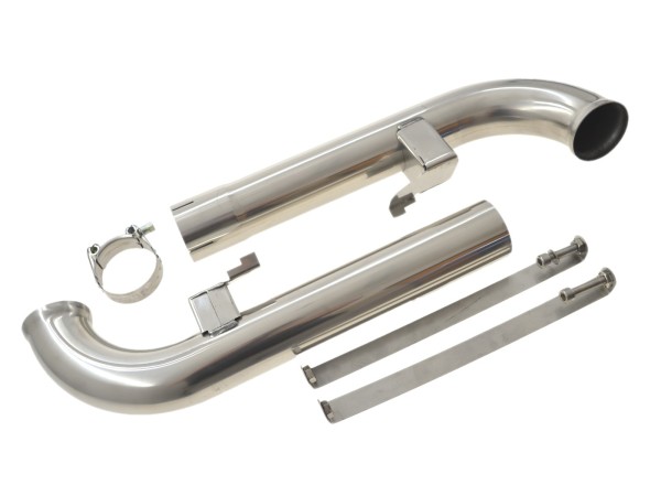 Replacement exhaust pipe for PORSCHE 964 Carrera Cup center pipe
