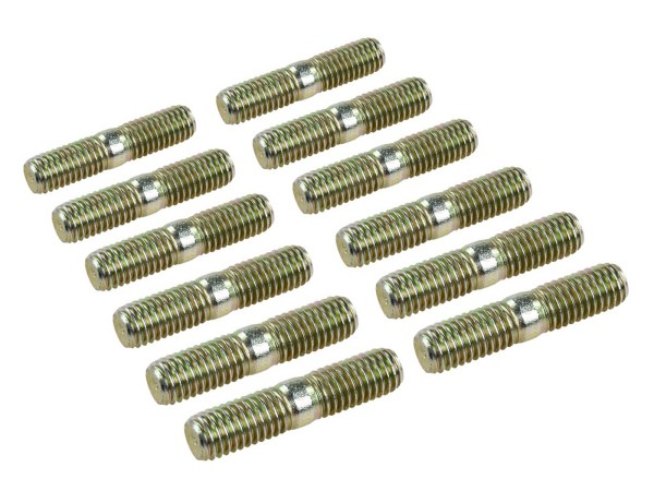 12x espárragos de culata para intercambiador de calor PORSCHE 356 911 F G M8x20