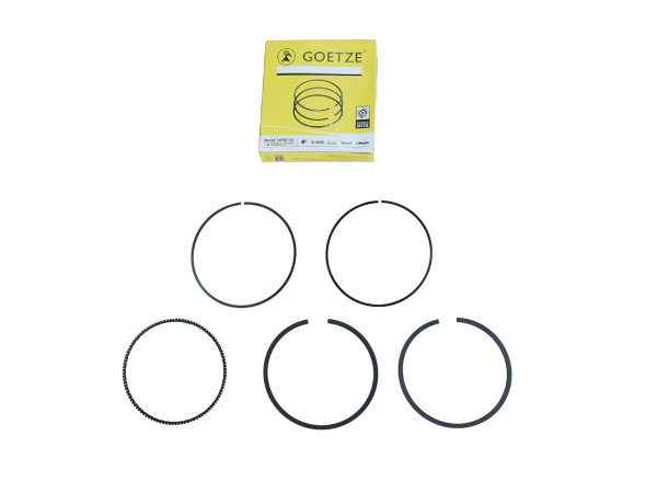 1x piston rings for PORSCHE 924S 944 2.5 944S 928 5.0 oil scraper ring set GOETZE