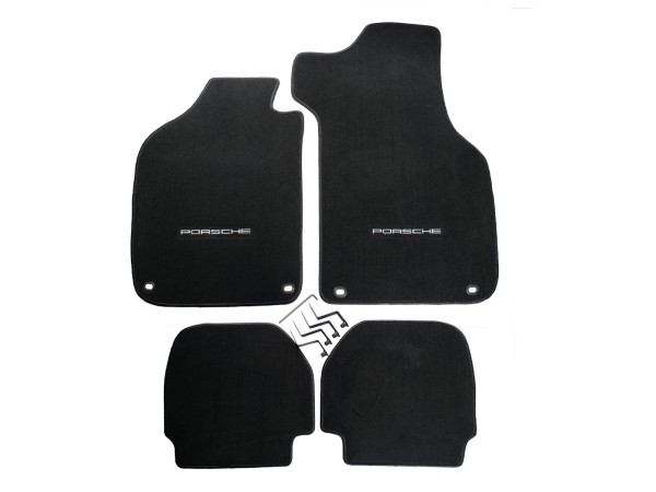 Tapis de sol ORIGINAL PORSCHE 911 G Targa Carbrio tapis NOIR