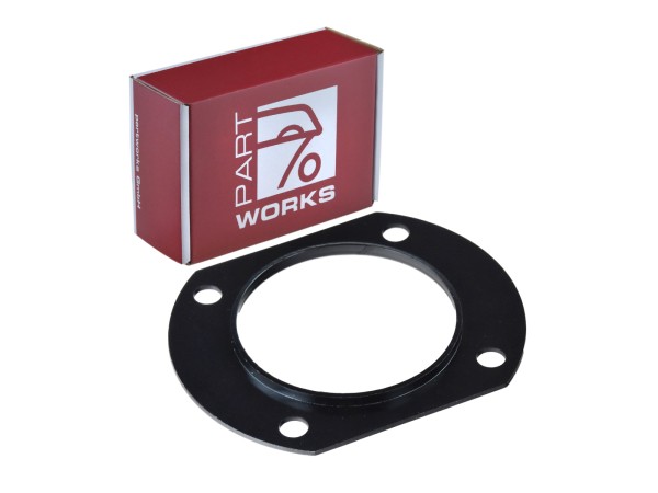 1x suporte de roda de chapa metálica para PORSCHE 911 F 2.2 2.4 cubo de roda de cobertura