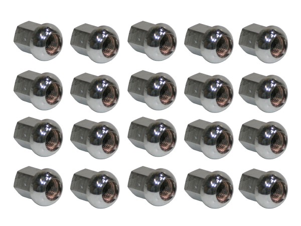 20x wheel nuts for PORSCHE 911 F G 964 993 996 914 924 944 928 986 CHROME