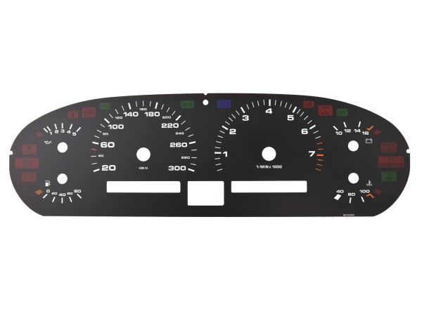 Speedometer disk for PORSCHE 928 S4 GT GTS dial circuit glued
