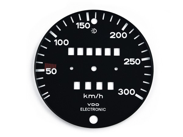 Speedometer disc PORSCHE 930 3.0 Turbo VDO dial 300km/h V1 in exchange