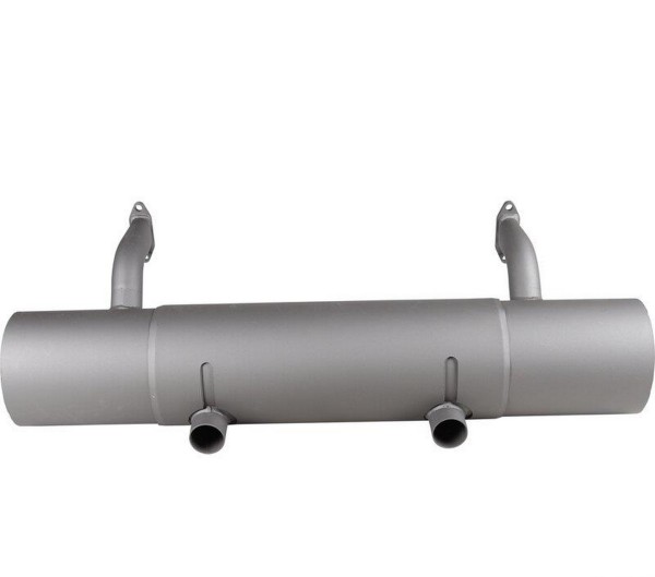 Rear silencer for PORSCHE 356 A double pipe distance 280mm