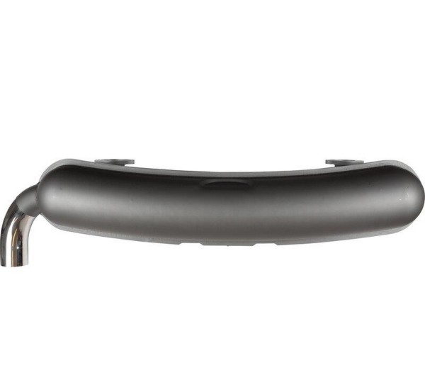 Rear silencer for PORSCHE 911 F 2.0 - 2.4 sports exhaust 1x 70mm TÜV