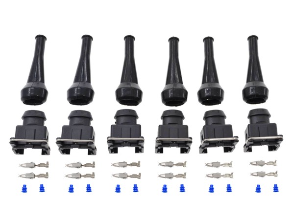 6x plug injection nozzles for PORSCHE 911 3.2 Carrera 964 993 rubber grommet