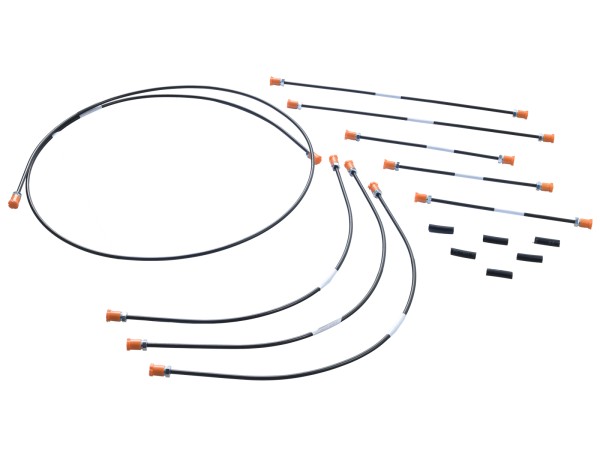 Tuberías de freno para PORSCHE 911 F 2.0 912 SWB hasta -07/67 LHD SET