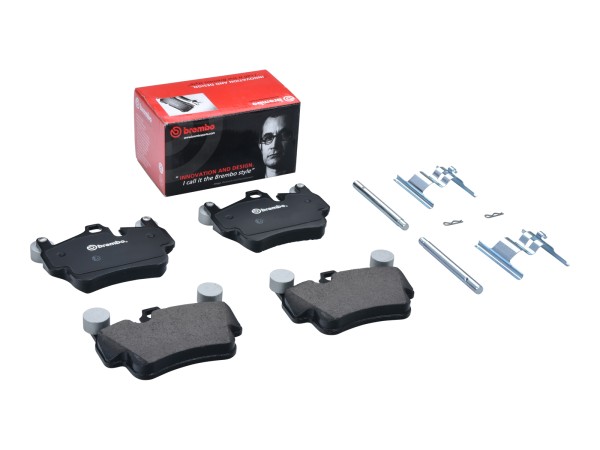 Brake pads + spring plates for PORSCHE 997 Boxster Cayman 987 FRONT