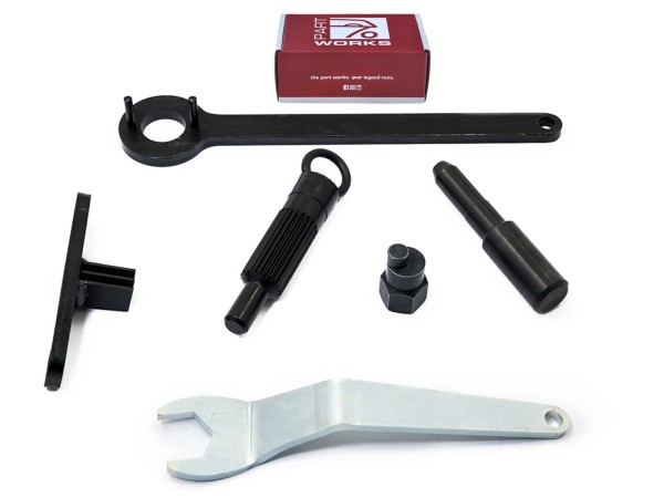 Set di attrezzi frizione asse motore per PORSCHE dal 944 al -'86 attrezzo speciale