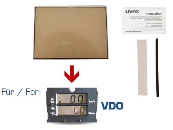 Medidor de trator de exibição para velocímetro STEYR Reparação de instrumentos LCD