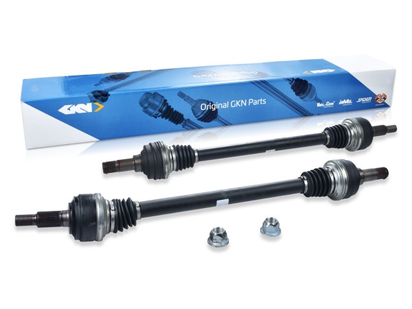 2x drive shaft for PORSCHE Cayenne 958 3.0 Diesel E-Hybrid REAR