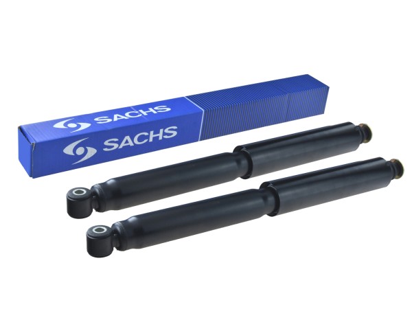 2x schokdempers voor PORSCHE 911 930 F G '72-'89 SACHS ACHTER