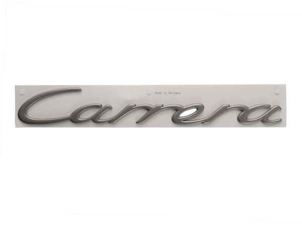 Schriftzug ORIGINAL PORSCHE 997 "Carrera" TITAN METALLIC
