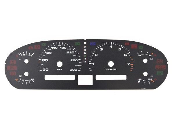 Speedometer disk for PORSCHE 928 S4 GT GTS dial automatic glued