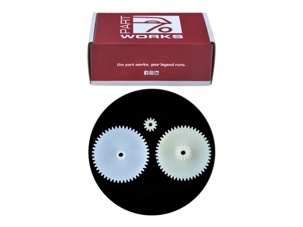 Speedometer gears for three-part electronic drive with 48x14 SET
