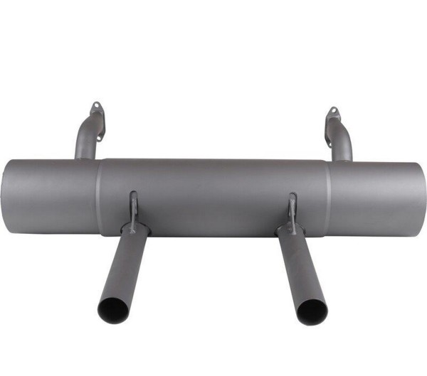 Rear silencer for PORSCHE 356 A B C 1.6 sports exhaust Carrera style