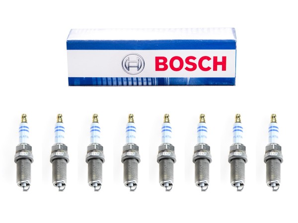 8x spark plug for PORSCHE Cayenne 4.8 Turbo 957 Panamera 970 Turbo