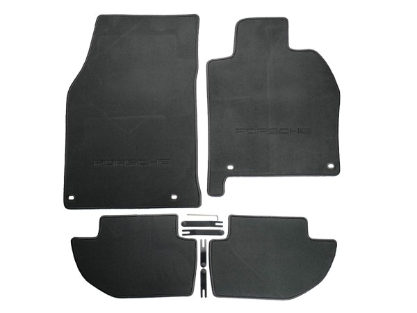 Alfombrillas ORIGINALES PORSCHE 944 968 MOQUETAS ESD NEGRO