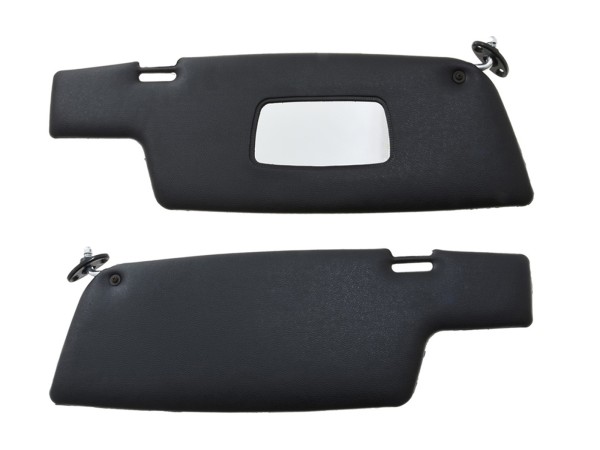 Sun visors for PORSCHE 911 F G SC Coupé BLACK SET L+R