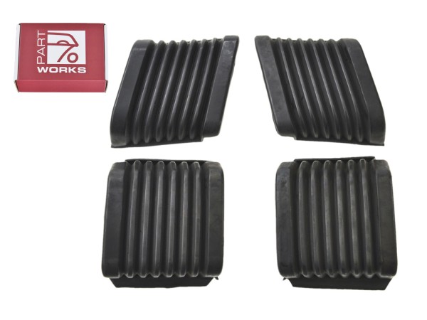 4x para-choques de absorção de impacto para PORSCHE 911 SC fole de borracha FRENTE TRASEIRA