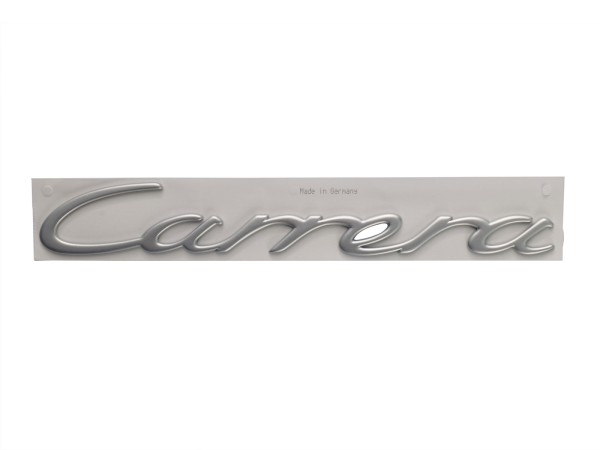 Scritta ORIGINALE PORSCHE 997 "Carrera" S 4S ARGENTO