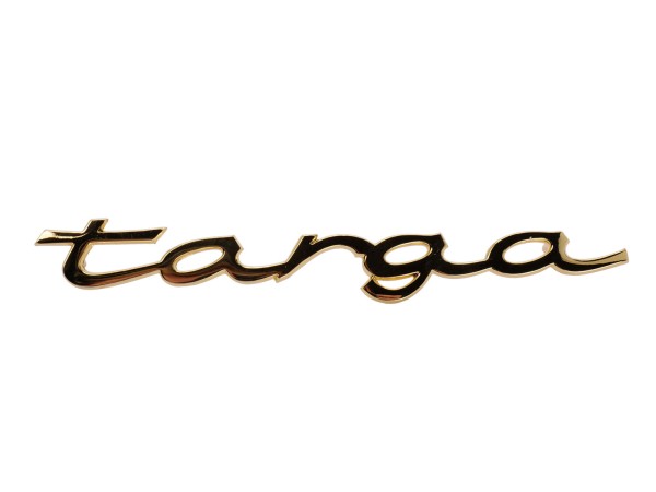 Schriftzug ORIGINAL PORSCHE 911 F "Targa" GOLD