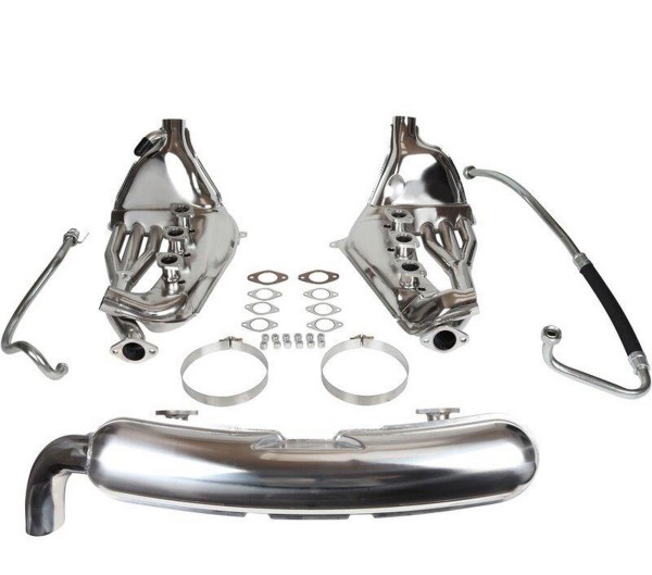 Kit d'échappement échangeur thermique pour PORSCHE 911 G 2.7 3.0 échappement sport 84mm INOX