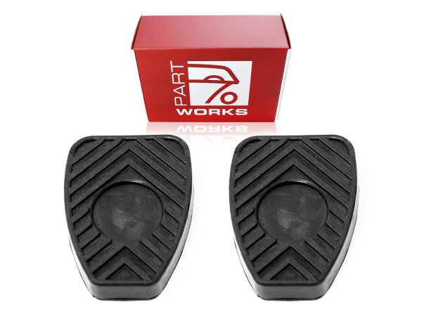 2x pedal rubbers for PORSCHE 356 911 912 SC Carrera 964 993 914 pedal cap