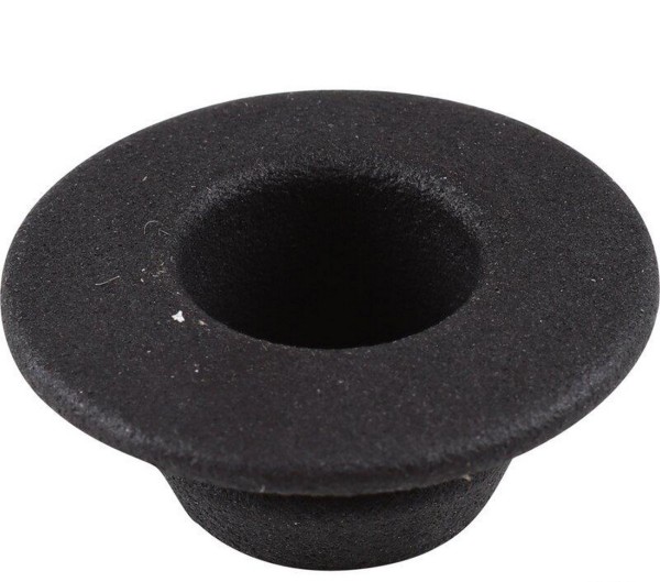 1x encosto de cabeça roseta para PORSCHE 911 F 912 '65 -'72 PRETO