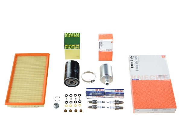 Inspection kit for PORSCHE 944 2.5 2.7 '86-'89 Spark plugs Oil filter Air filter