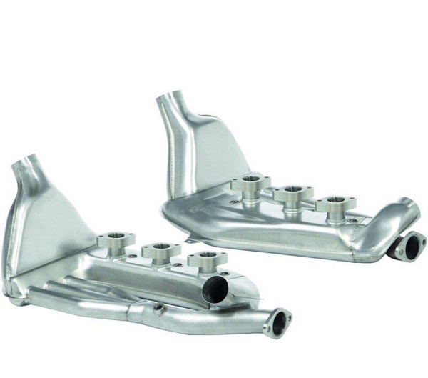 2x trocador de calor para PORSCHE 911 F G conversão para 3.6 STAINLESS STEEL SSI SET