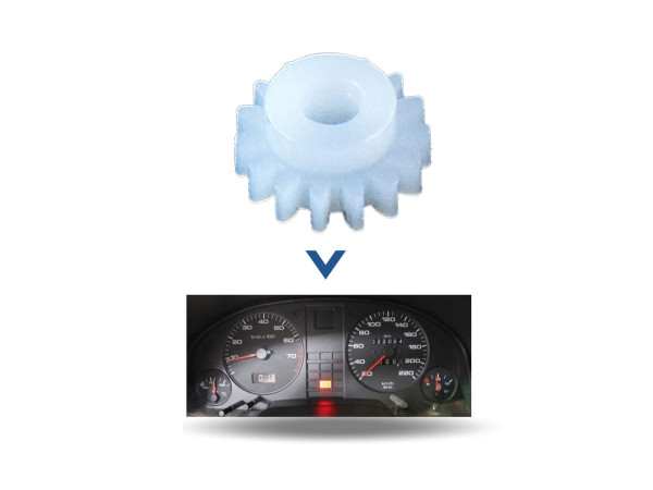 Engrenagem do painel de instrumentos para reparo do velocímetro AUDI 100 C3 -'91