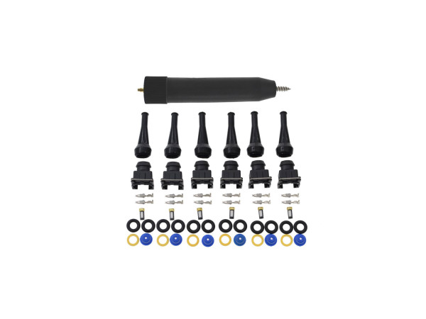 6x pakkingset voor BMW E30 3-serie 320i 323i E28 520 injectormondstukafdichtingen