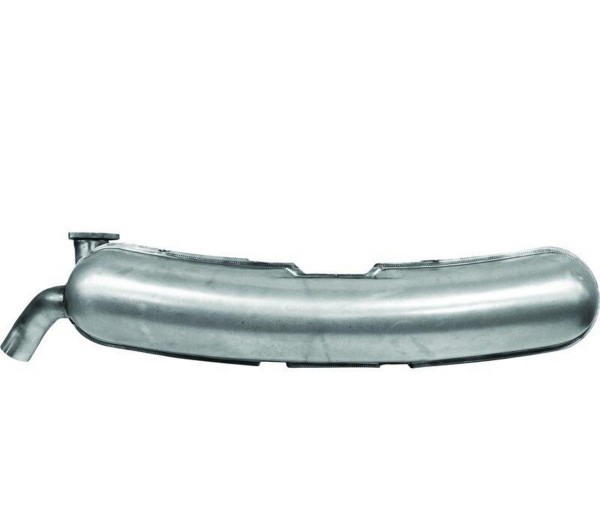 Rear silencer for PORSCHE 911 G 2.7 3.0 3.2 60mm tailpipe TÜV STAINLESS STEEL SSI