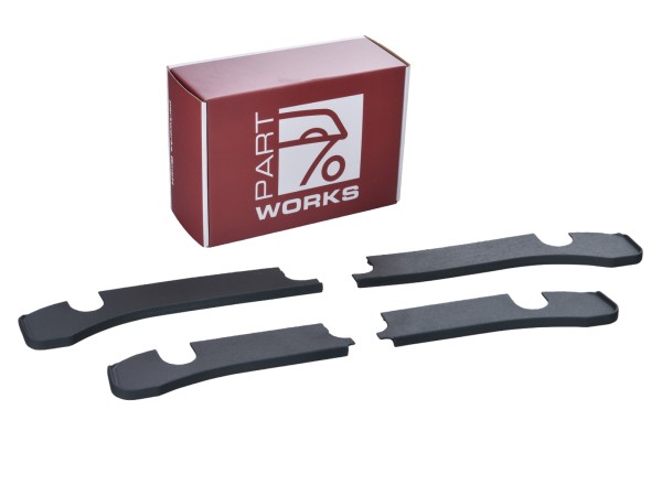 4x spatbord bies voor PORSCHE 911 G SC 930 spatbord bumper SET VOOR