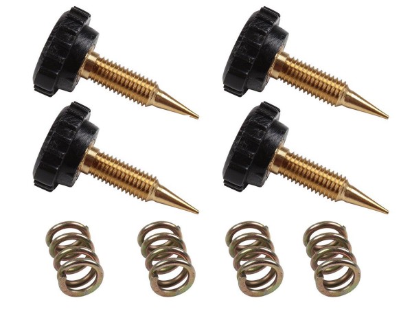 4x idle adjustment screw for PORSCHE 356 B/C 912 Solex 40 PII-4