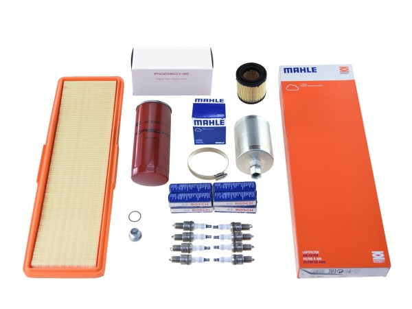 Inspection kit for PORSCHE 928 4.7 5.0 S S4 GT from '83- filter spark plugs