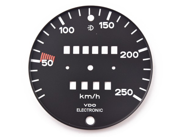 Velocímetro disco PORSCHE 911 G 2.7 S VDO marcar 250km/h V1 en el intercambio