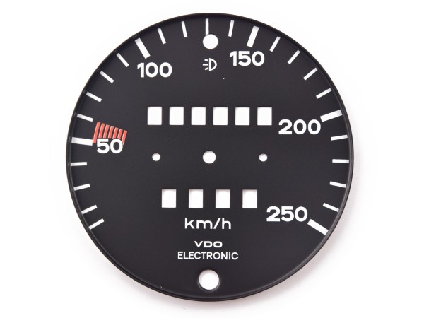 Speedometer disc PORSCHE 911 G 2.7 S VDO dial 250km/h V1 in exchange