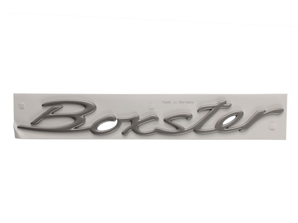 Scritta ORIGINALE PORSCHE 986 "Boxster" S TITAN METALLIC