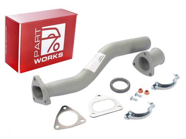 Exhaust pipe for PORSCHE 911 3.0 SC connecting pipe compensating pipe SET