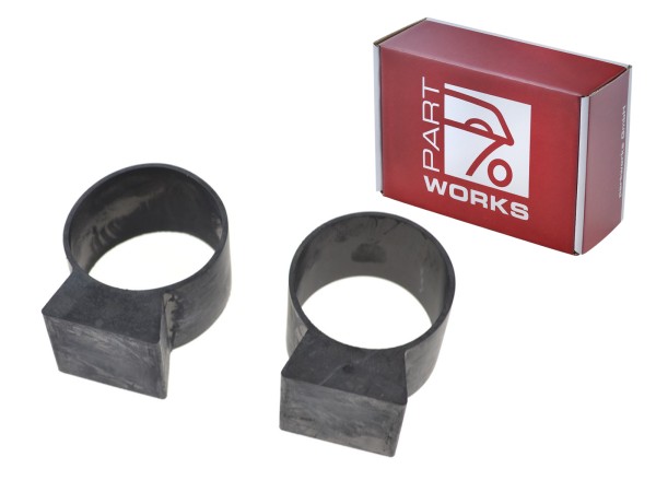 2x stoprubber bumper voor PORSCHE 911 G SC 930 rubberen buffer