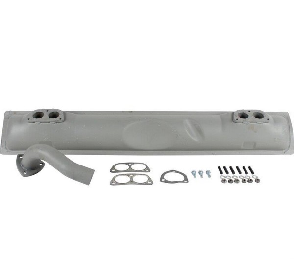 Rear silencer for PORSCHE 914 1.7 1.8 45mm tailpipe