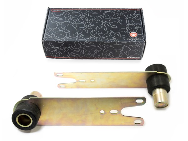 2x aszwaarden voor PORSCHE 911 F G SC '69-'76 achterassteunen SET