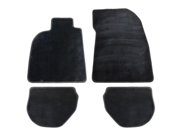 Tappetini per PORSCHE 964 993 moquette vano piedi NERO