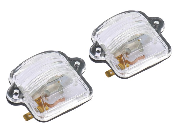 2x luz de porta-malas para PORSCHE 911 F G iluminação de porta-malas testada em E